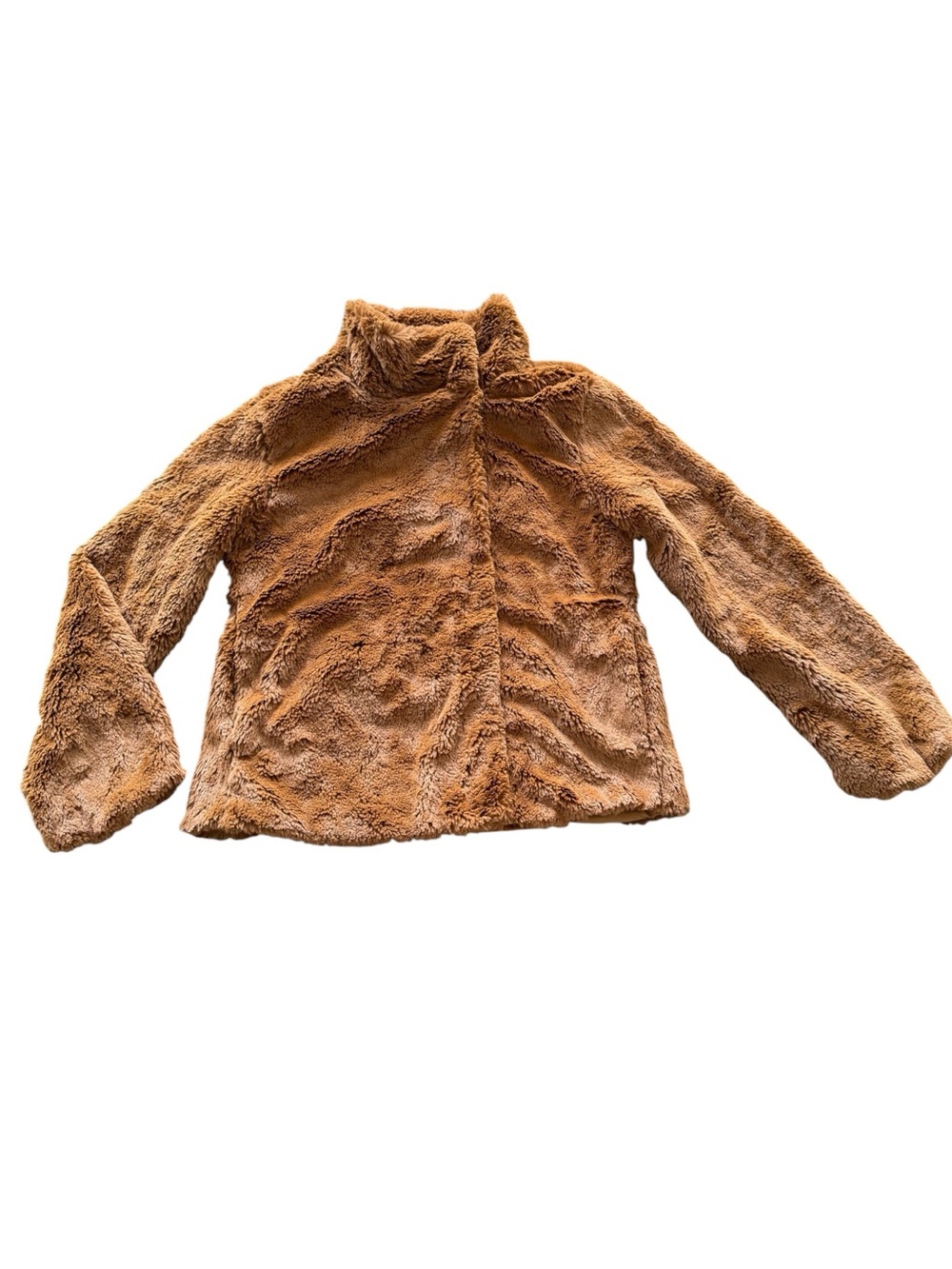 Patagonia Pelage Jacket Women’s M Bear Brown High Pile Fleece Faux Fur Gorpcore
